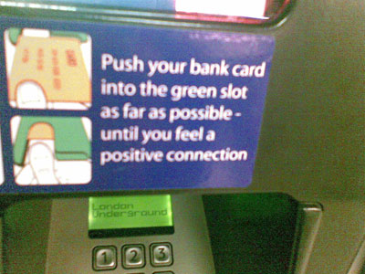 Push it in, that's right... alllllll the way in... yeah baby, just like that. You know that's how I like it. Connect with me.... oooh yeah. I want your credit inside me baby.... oh yeah! I can feel it... OHHHHHHHH.....