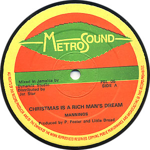 Mannings - Christmas is a Rich Man's Dream